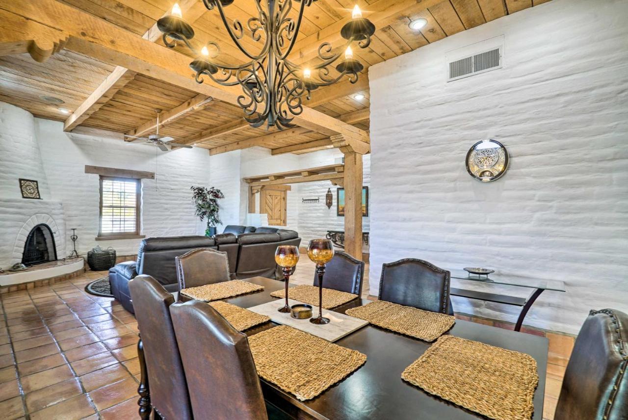 Las Cruces Home La Casa Blanca With Courtyard Extérieur photo