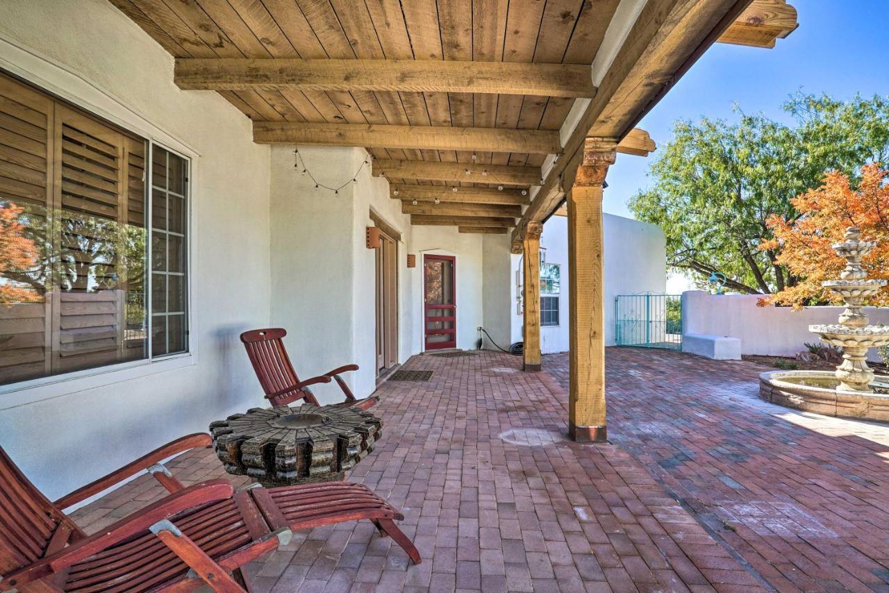 Las Cruces Home La Casa Blanca With Courtyard Extérieur photo